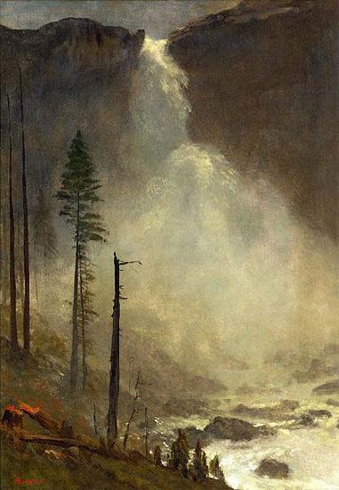 Albert Bierstadt Nevada Falls oil painting image